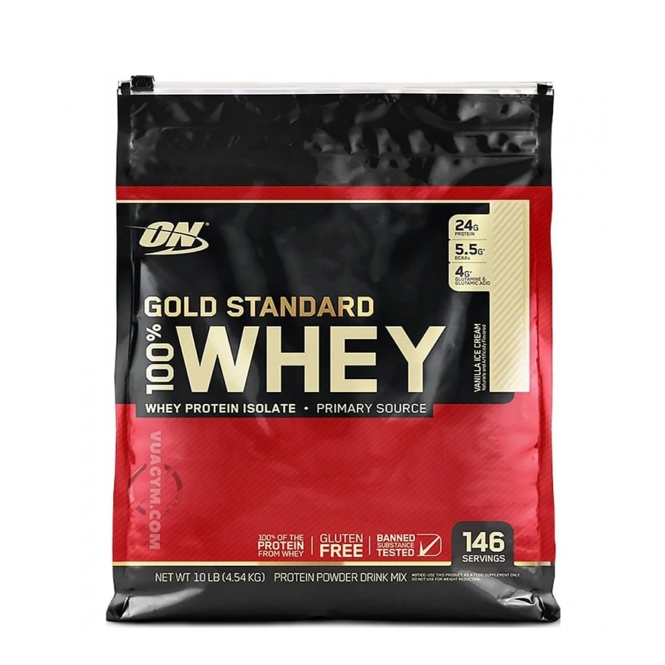 Optimum Nutrition 100% Whey Gold Standard 10Lbs (4.54KG | 149 Servings)