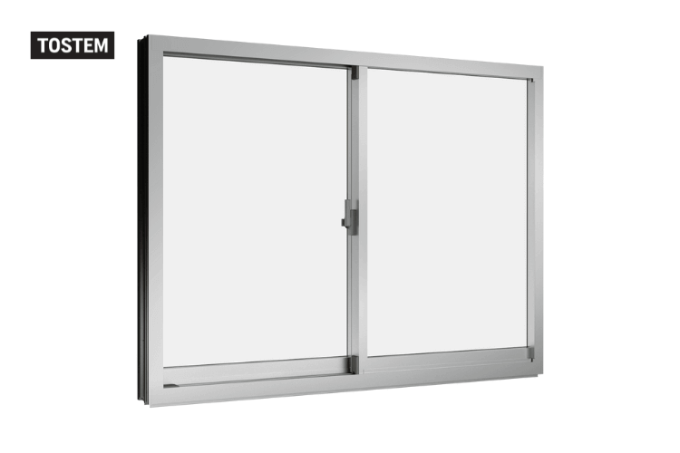 cửa sổ lùa 2 cánh nhôm kính TOSTEM cao cấp