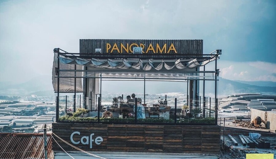 Cafe Panorama – Quán cafe đẹp Đà Lạt lơ lửng giữa trời