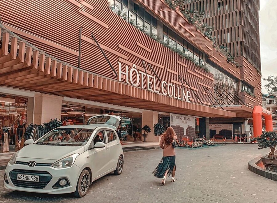 Khách sạn Hôtel Colline gần chợ đêm Đà Lạt