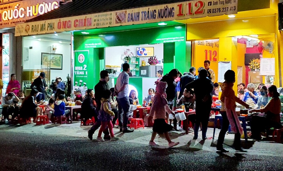 Bánh tráng nướng 112 Nguyễn Văn Trỗi Đà Lạt