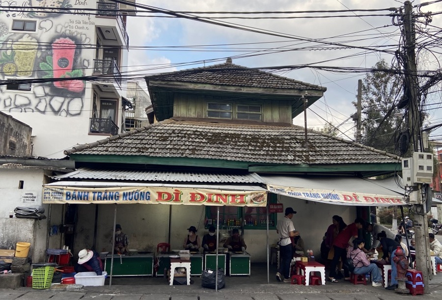 Bánh tráng nướng Dì Đinh