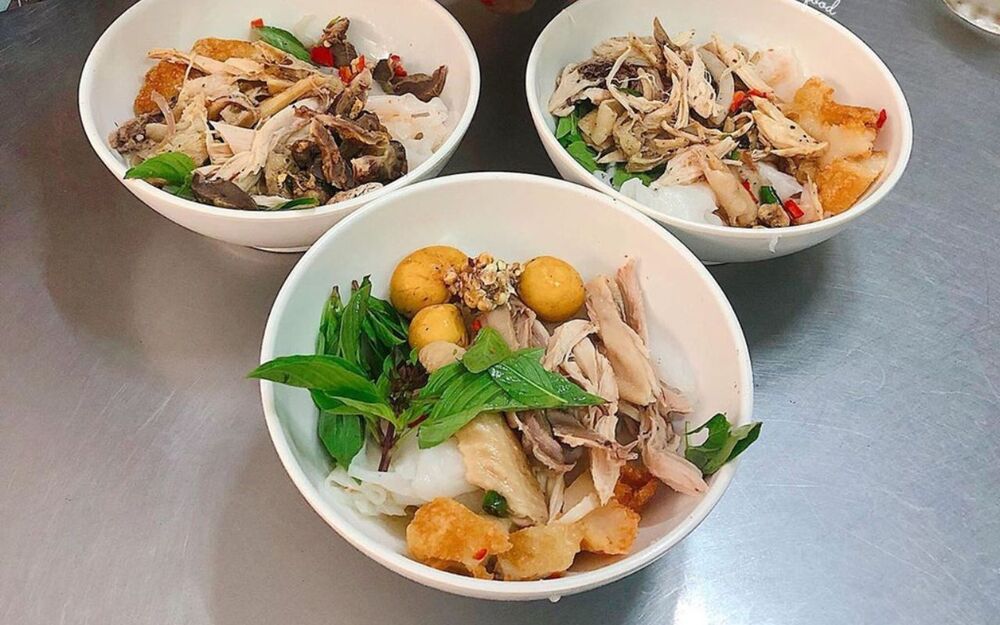 Quán bánh ướt lòng gà Trang