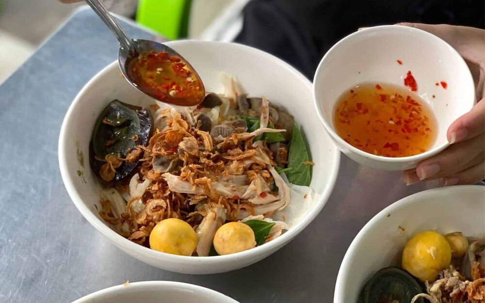 Bánh ướt lòng gà Thảo