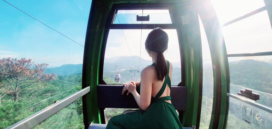 Điểm ngắm cảnh lý tưởng nhất trên cáp treo