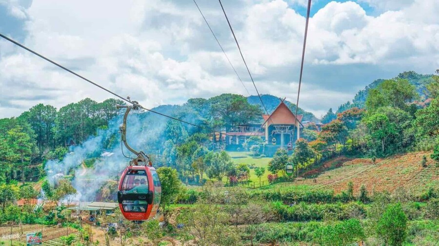 Cáp treo Đà Lạt đi từ đâu đến đâu