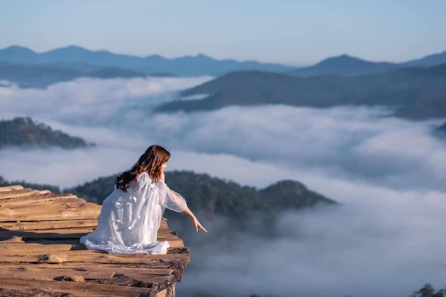 Kinh nghiệm săn mây tại Đồi Chè Cầu Đất Đà lạt