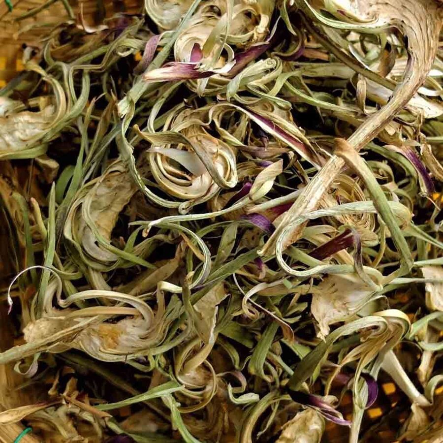 Bông Atiso sấy khô, các loại trà Atiso