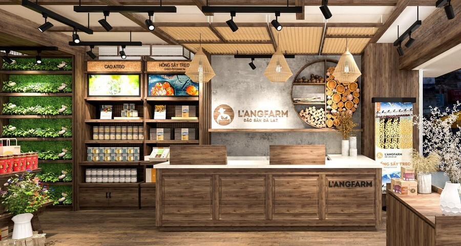 Hệ thống cửa hàng L’angfarm – Mua đặc sản Đà Lạt cao cấp, đóng gói sẵn