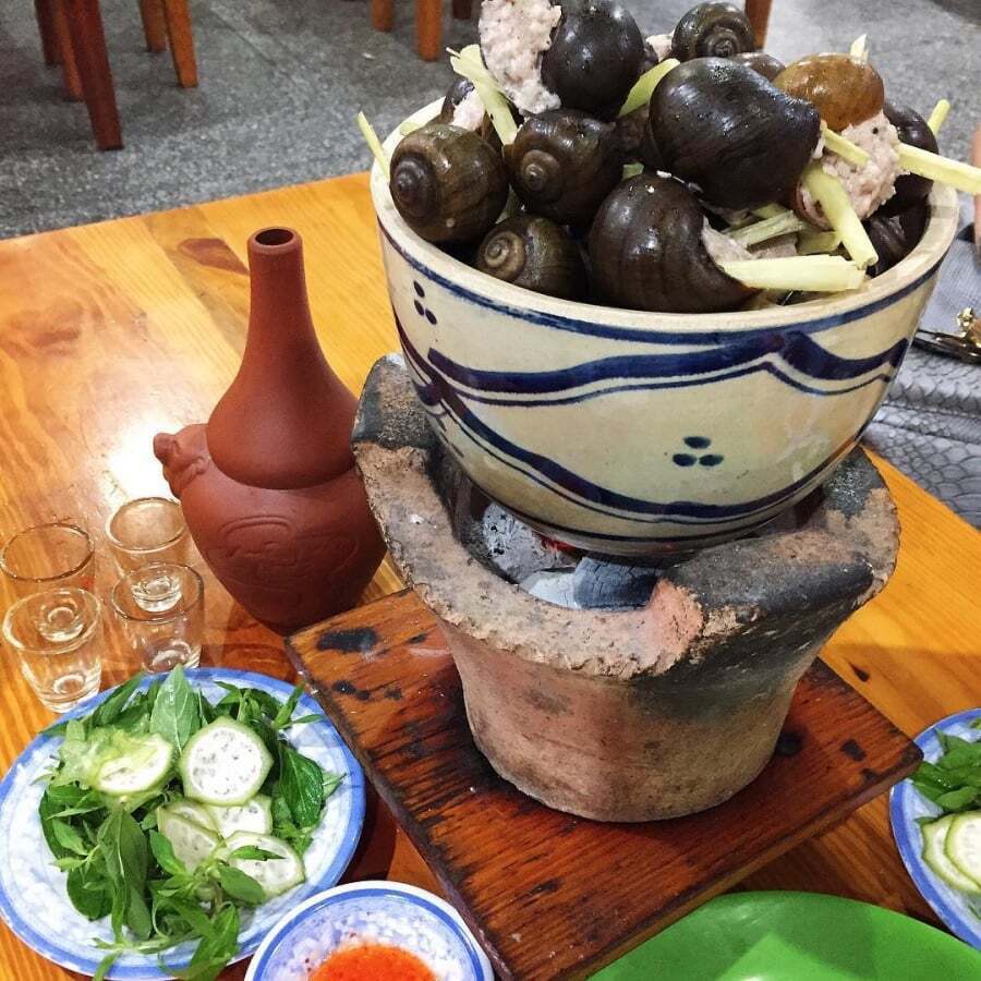 Ốc nhồi thịt - Món ăn đặc sản Đà Lạt nổi tiếng trứ danh