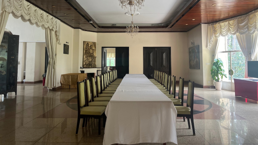 Không gian bên trong Dinh 2 Bảo Đại