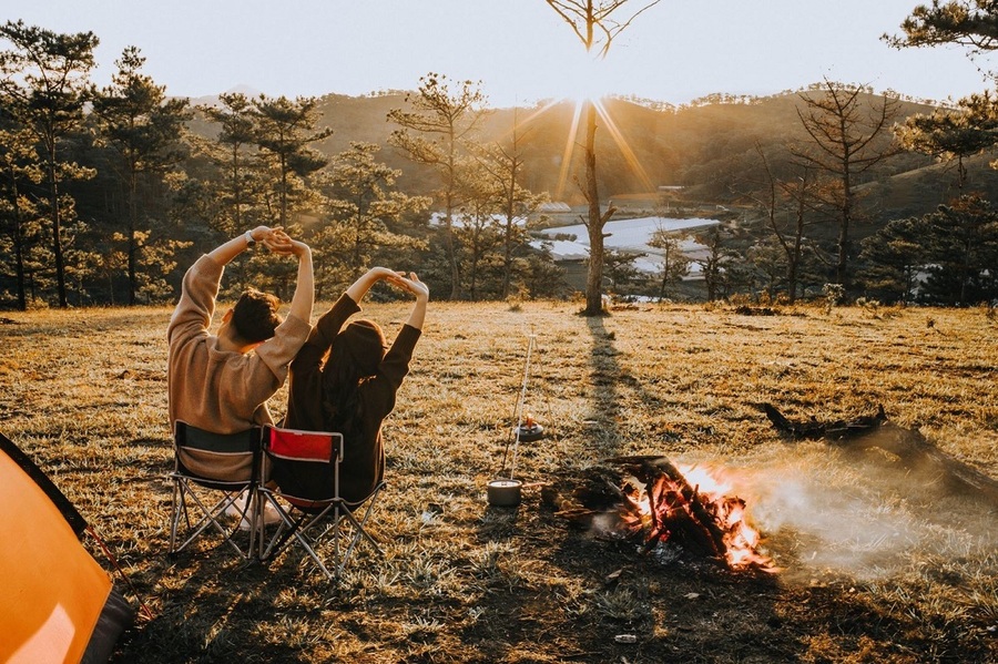 Kinh nghiệm cắm trại đồi Đa Phú