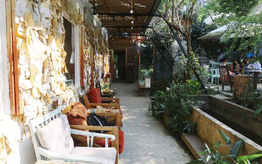 Khu vực cafe và homestay quanh hồ Tuyền Lâm