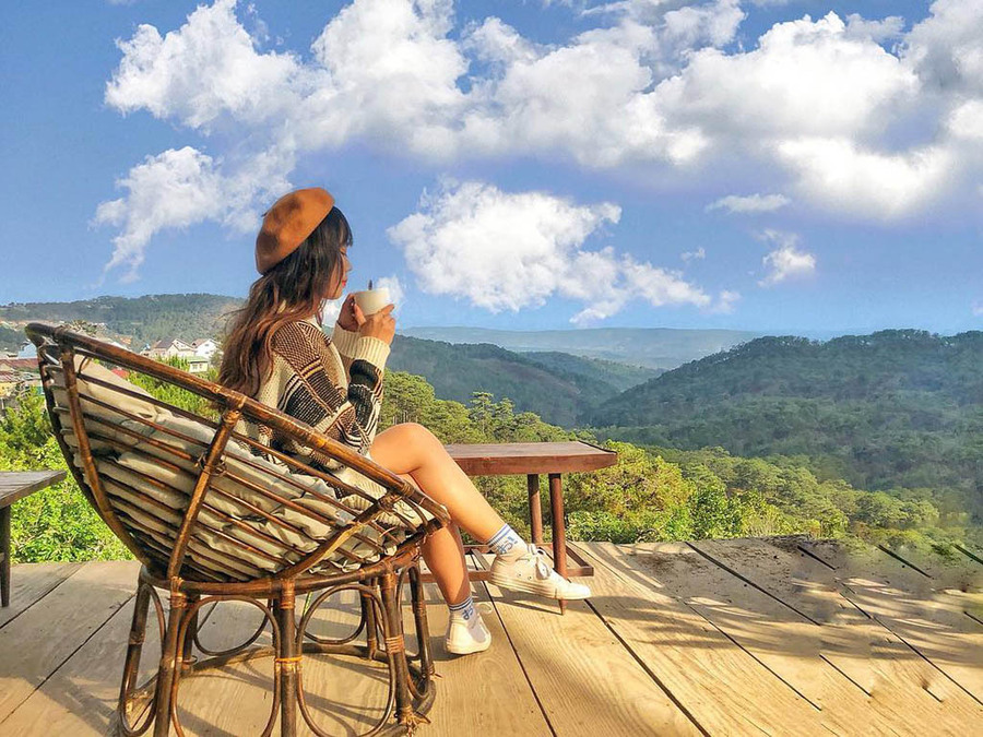 Săn mây tại Gió Cầu Đất Coffee Đà Lạt