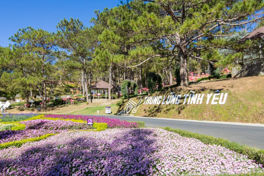 Địa chỉ của thung lũng Tình Yêu Đà Lạt