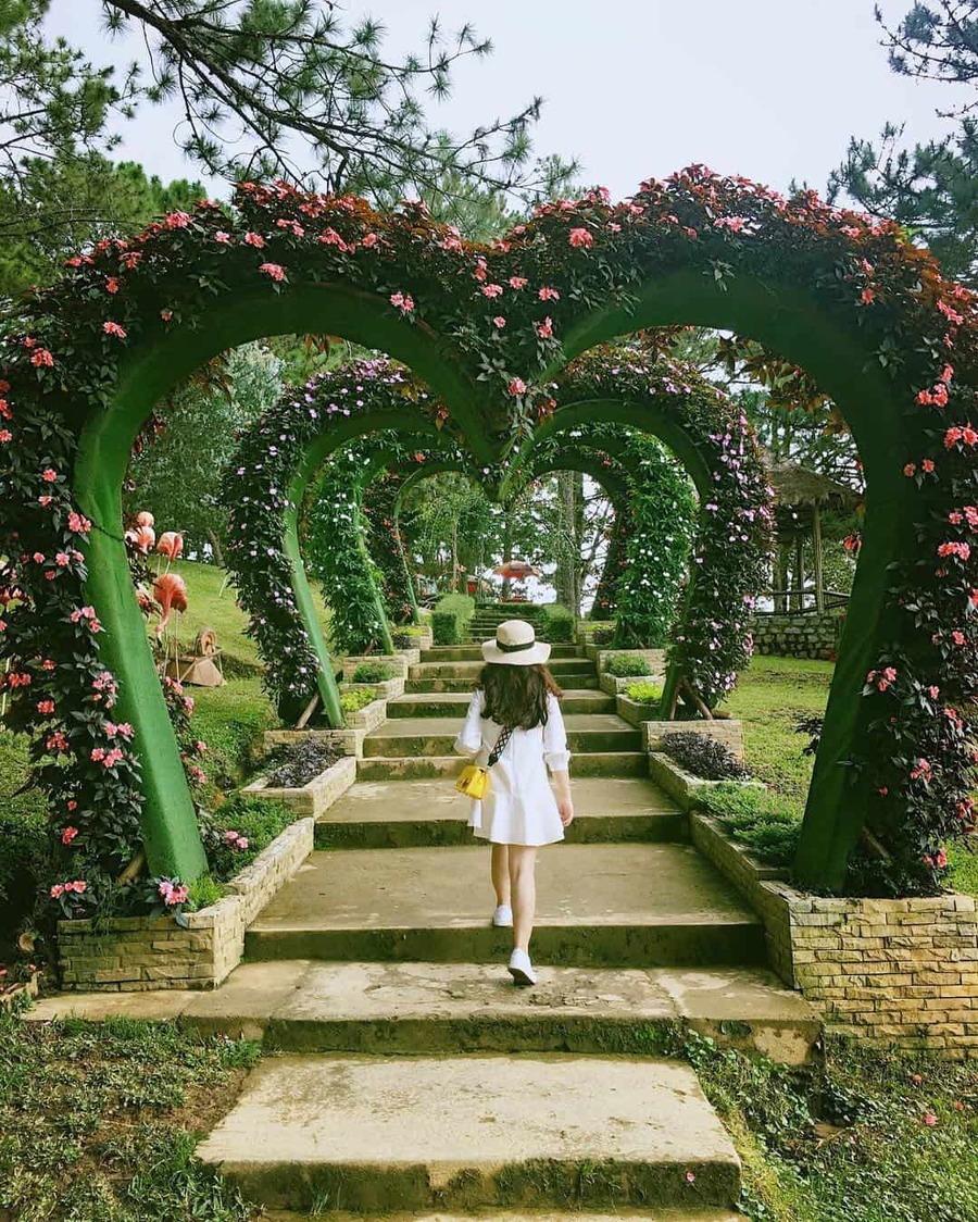 Sơ đồ tham quan thung lũng