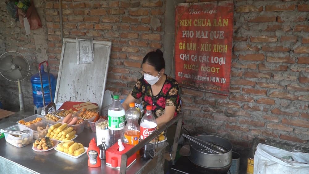 Nem chua rán Bà Cụ