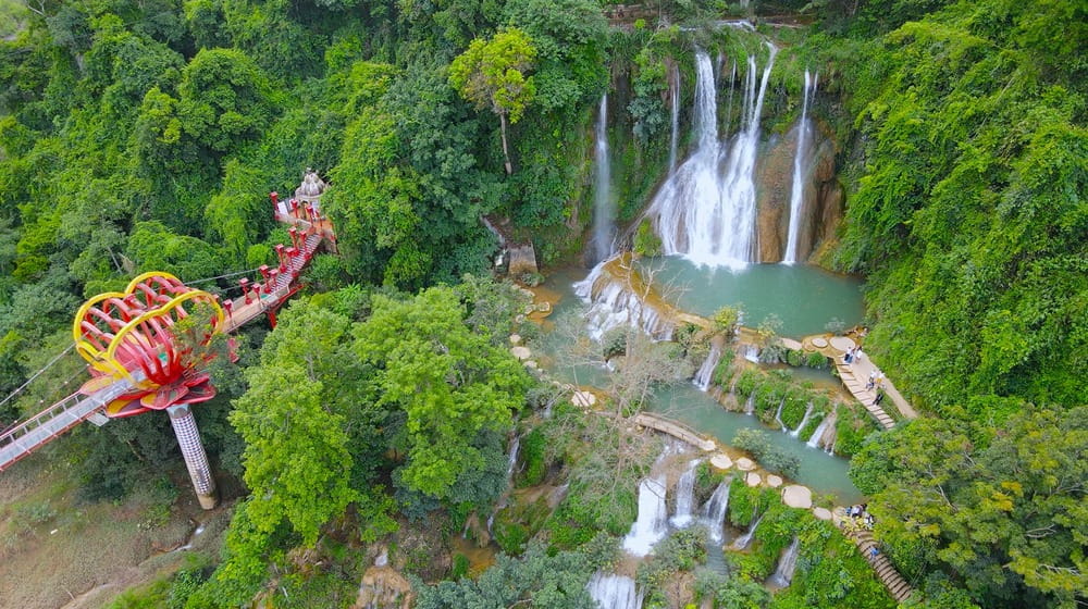 Câu chuyện truyền thuyết tình yêu về thác Dải Yếm Mộc Châu