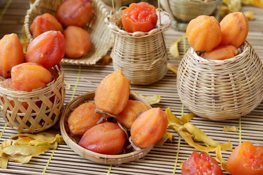 Mua hồng treo gió tại Đặc sản nông dân Đà Lạt