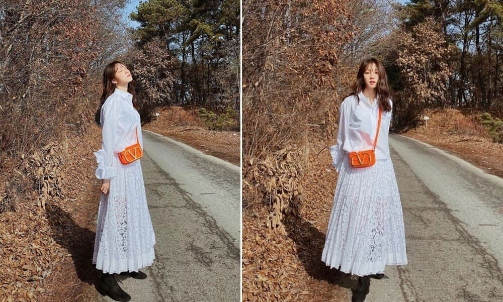 Váy trắng tinh khôi