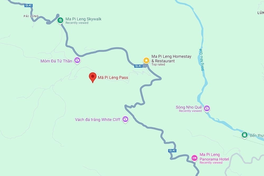Địa chỉ và hướng dẫn đường đi đến đèo