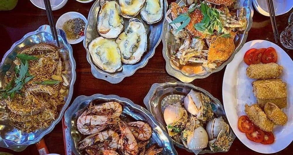 Thưởng thức hải sản Phú Quốc tại Suối Tranh