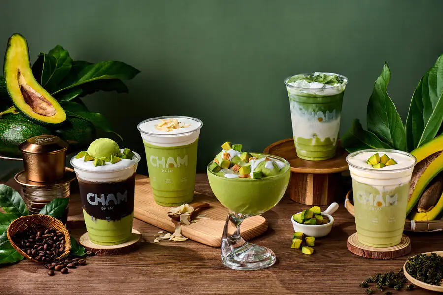 Quán kem bơ Chạm Đà Lạt