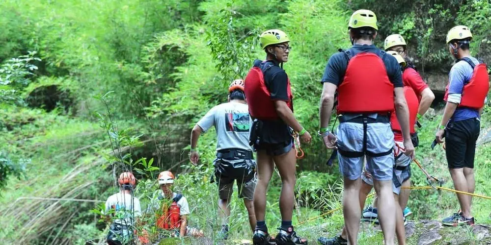 Đi bộ xuyên rừng